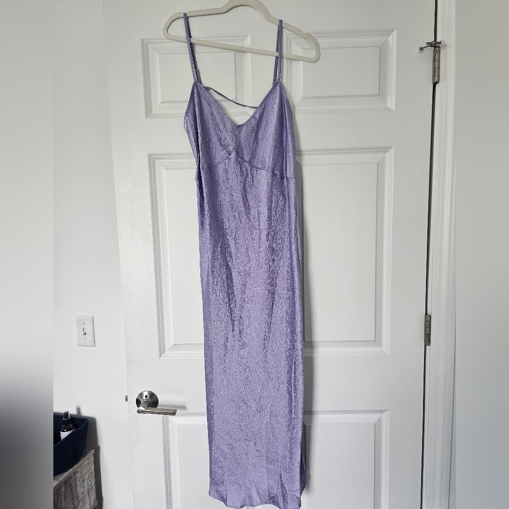 NWT Free People Lavender Slip Dress